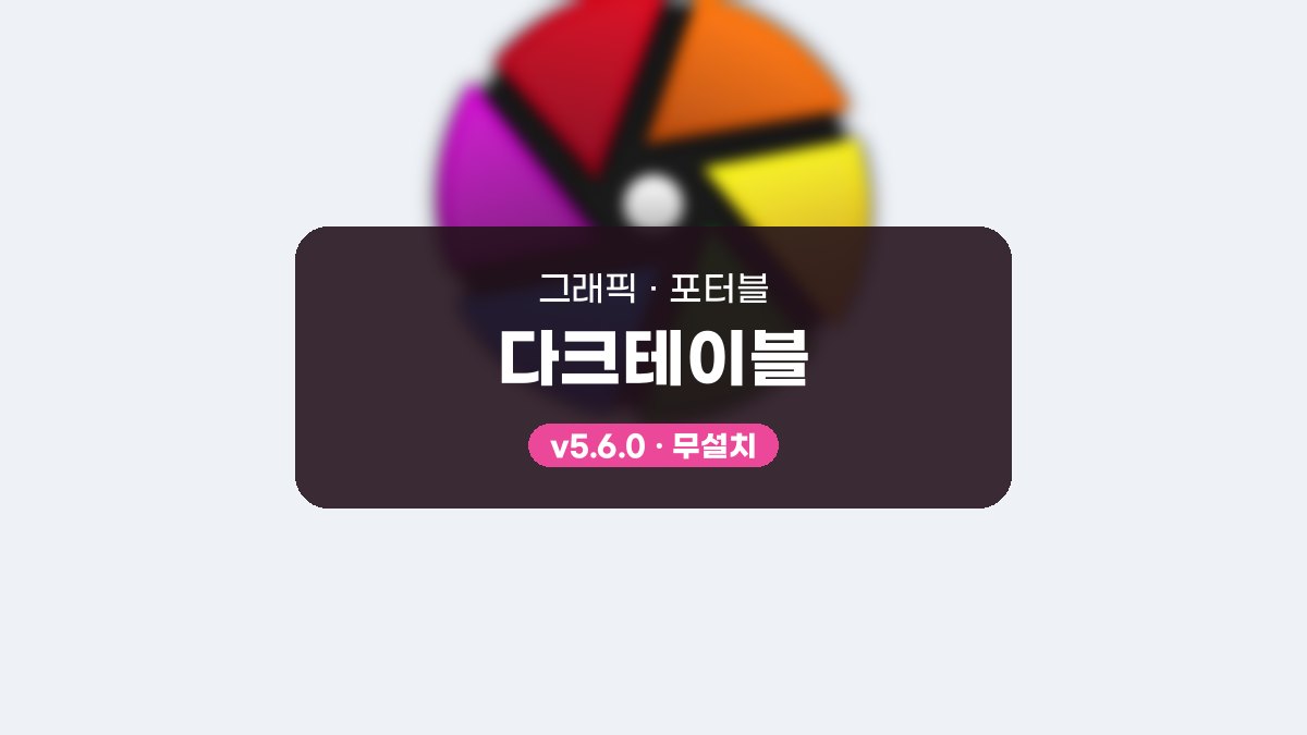 다크테이블 다운로드, 사진 가져와 보정하고 내보내는 순서 다크테이블 5.6.0 포터블 미리보기