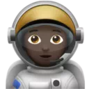 Astronaut: Dark Skin Tone