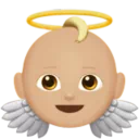 Baby Angel: Medium-Light Skin Tone