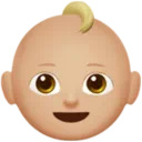 Baby: Medium-Light Skin Tone
