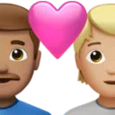 Couple With Heart: Man, Person, Medium Skin Tone, Medium-Light Skin Tone