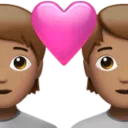 Couple with Heart: Medium Skin Tone