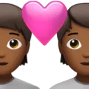 Couple With Heart: Person, Person, Medium-Dark Skin Tone