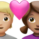 Couple With Heart: Person, Woman, Medium-Light Skin Tone, Medium Skin Tone