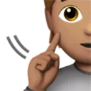 Deaf Person: Medium Skin Tone