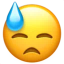 땀에 젖은 얼굴