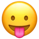 혀로 얼굴