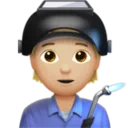 Factory Worker: Medium-Light Skin Tone