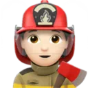 Firefighter: Light Skin Tone