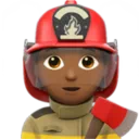 Firefighter: Medium-Dark Skin Tone