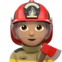 Firefighter: Medium Skin Tone