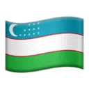 Flag: Uzbekistan