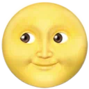 Full Moon with Face