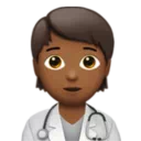 Health Worker: Medium-Dark Skin Tone