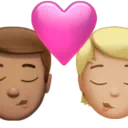 Kiss: Man, Person, Medium Skin Tone, Medium-Light Skin Tone