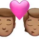 Kiss: Man, Person, Medium Skin Tone