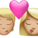 Kiss: Person, Woman, Medium-Light Skin Tone