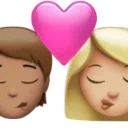 Kiss: Person, Woman, Medium Skin Tone, Medium-Light Skin Tone