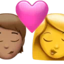 Kiss: Person, Woman, Medium Skin Tone, No Skin Tone