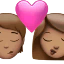 Kiss: Person, Woman, Medium Skin Tone