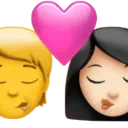 Kiss: Person, Woman, No Skin Tone, Light Skin Tone