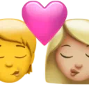 Kiss: Person, Woman, No Skin Tone, Medium-Light Skin Tone