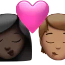 Kiss: Woman, Person, Dark Skin Tone, Medium Skin Tone