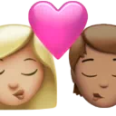 Kiss: Woman, Person, Medium-Light Skin Tone, Medium Skin Tone