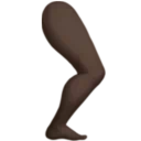 Leg: Dark Skin Tone