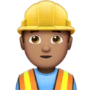 Man Construction Worker: Medium Skin Tone