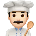 Man Cook: Light Skin Tone