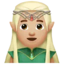 Man Elf: Medium-Light Skin Tone