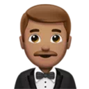 Man in Tuxedo: Medium Skin Tone