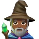 Man Mage: Medium-Dark Skin Tone