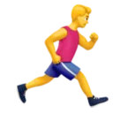 Man Running Facing Right