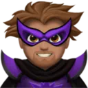 Man Supervillain: Medium Skin Tone