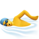 Man Swimming