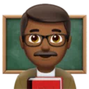 Man Teacher: Medium-Dark Skin Tone