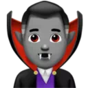 Man Vampire: Medium Skin Tone