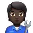 Mechanic: Dark Skin Tone