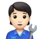 Mechanic: Light Skin Tone