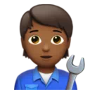 Mechanic: Medium-Dark Skin Tone
