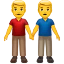 Two Men Holding Hands