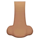 Nose: Medium Skin Tone