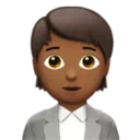 Office Worker: Medium-Dark Skin Tone