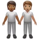 People Holding Hands: Medium-Dark Skin Tone, Medium Skin Tone