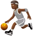 Person Bouncing Ball: Medium-Dark Skin Tone