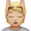 Person Getting Massage: Medium-Light Skin Tone