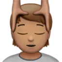 Person Getting Massage: Medium Skin Tone