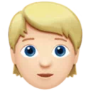 Person: Light Skin Tone, Blond Hair